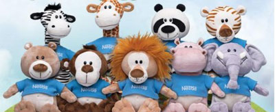 Nestlé dá Kits Praia e pelúcias da Galera Animal durante o verão