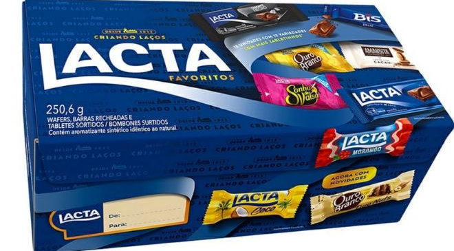 Lacta é a marca de chocolates mais lembrada pelos brasileiros